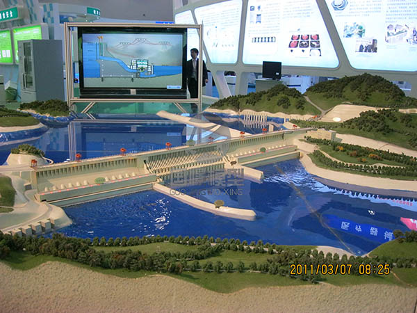 法库县工业模型
